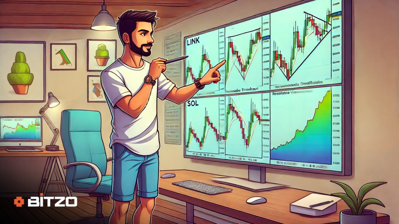 LINK Is Retesting A Symmetrical Triangle Breakout And SOL Prepares For A Bullish Push – Forecast For LINK & SOL Prices